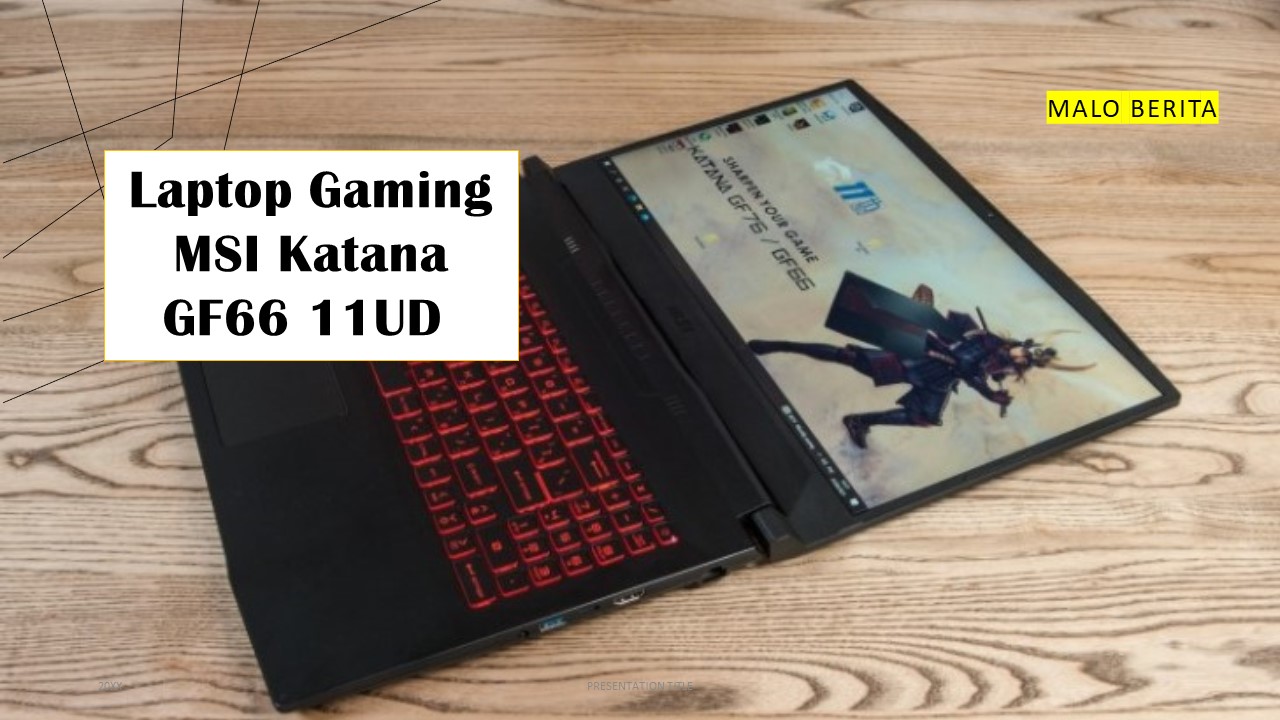 Laptop Gaming MSI Katana GF66 11UD 