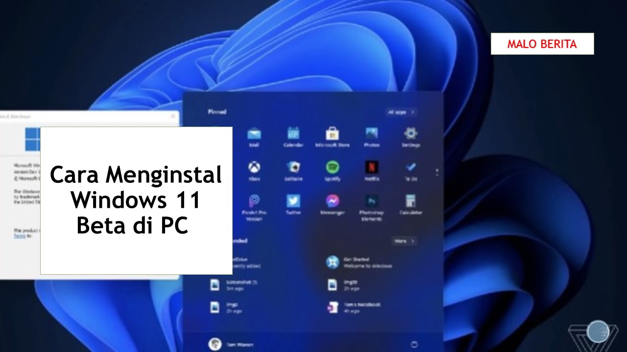Cara Menginstal Windows 11 Beta di PC 