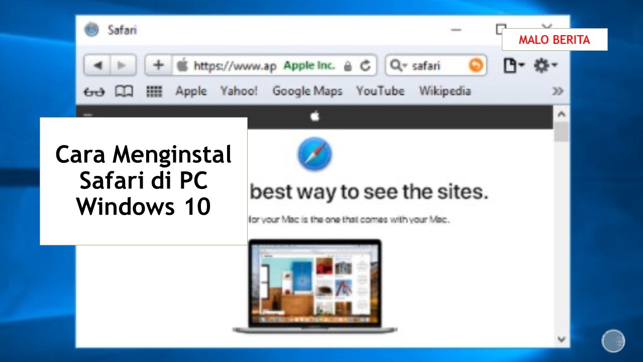 Cara Menginstal Safari di PC Windows 10