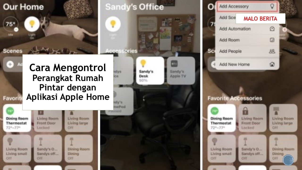 Cara Mengontrol Perangkat Rumah Pintar dengan Aplikasi Apple Home
