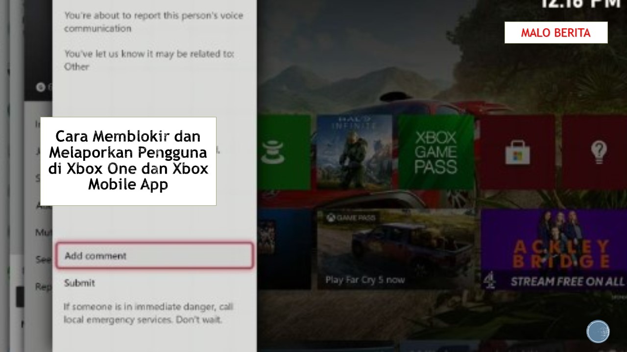 Cara Memblokir dan Melaporkan Pengguna di Xbox One dan Xbox Mobile App