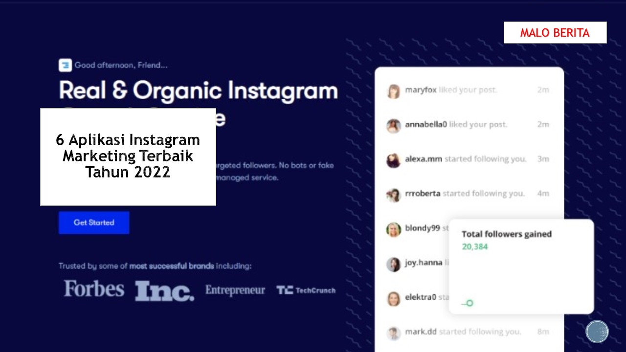 6 Aplikasi Instagram Marketing Terbaik Tahun 2022
