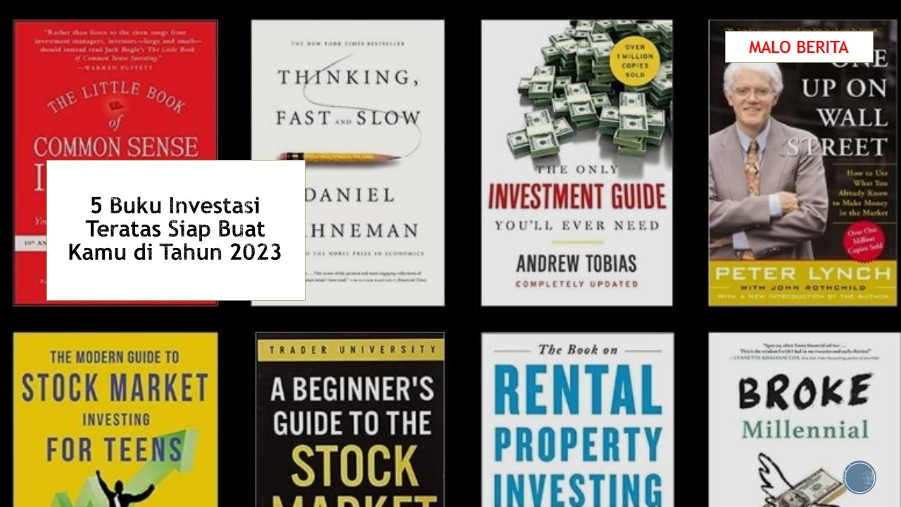5 Buku Investasi Teratas Siap Buat Kamu di Tahun 2023