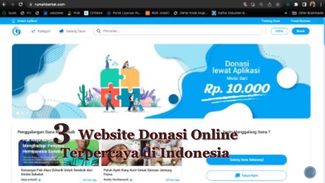 3 Website Donasi Online Terpercaya di Indonesia