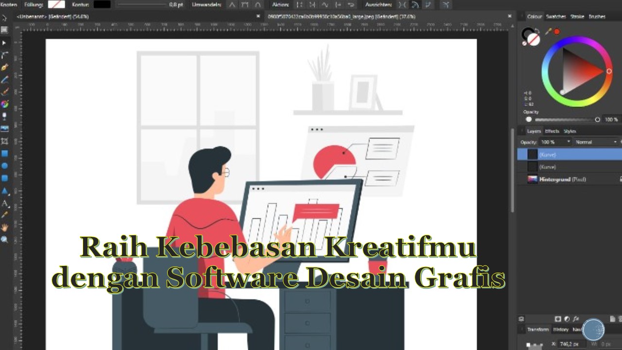 Raih Kebebasan Kreatifmu dengan Software Desain Grafis