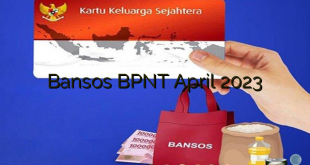 Bansos BPNT April 2023
