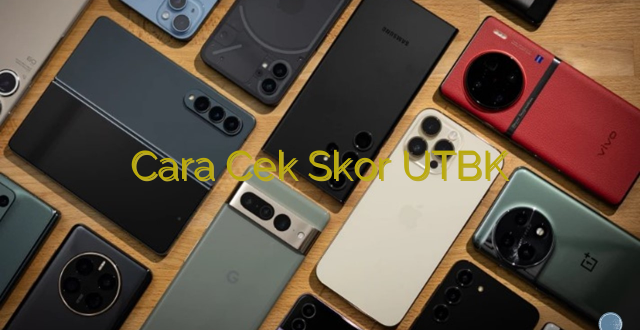 Cara Cek Skor UTBK