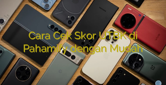 Cara Cek Skor UTBK di Pahamify dengan Mudah