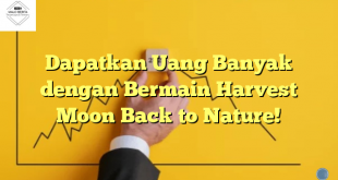 Dapatkan Uang Banyak dengan Bermain Harvest Moon Back to Nature!