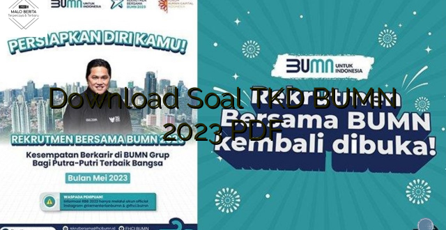 Download Soal TKD BUMN 2023 PDF