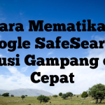 Cara Mematikan Google SafeSearch: Solusi Gampang dan Cepat