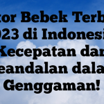 Motor Bebek Terbaru 2023 di Indonesia: Kecepatan dan Keandalan dalam Genggaman!