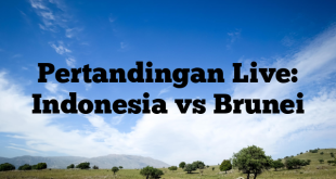 Pertandingan Live: Indonesia vs Brunei