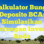 Kalkulator Bunga Deposito BCA: Simulasikan Keuntungan Investasi Anda