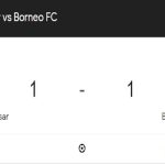 Hasil Pertandingan PSM Makassar vs Borneo FC 1 gol dianulir, skor akhir 1-1